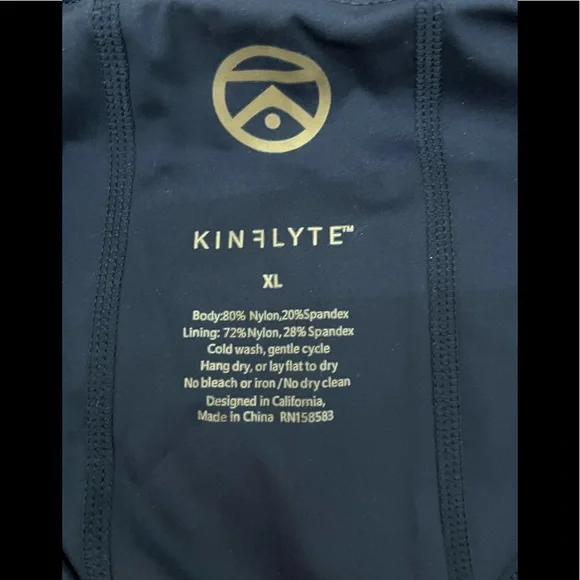 KINFLYTE Unity Zip Top Max Support! Currently SOLD OUT online! Sells for $150 - Picture 3 of 14